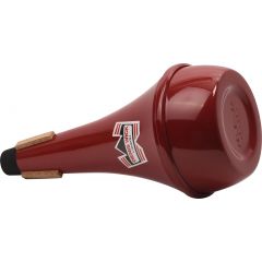 Denis Wick Sourdine trombone droite aluminium rouge - Vue 2